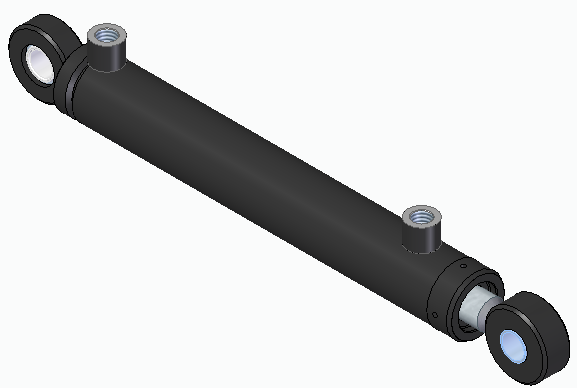 Hydraulcylinder Ø40/25x250